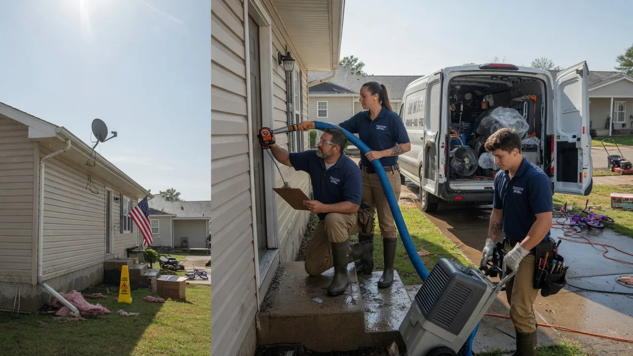 Ceiling Water Damage Restoration in Richardton, ND near me
